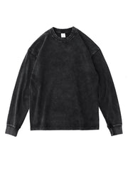 Men's Rlaxed Fit Sweatshirt Batik Retro Cotton Pullover