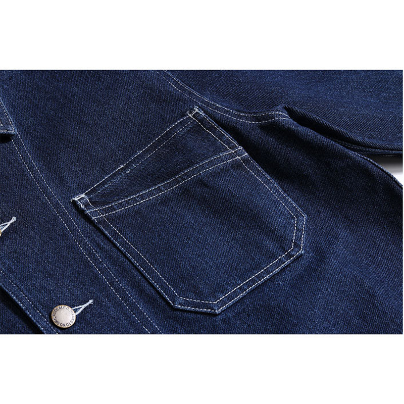 Casual Denim Work Jacket