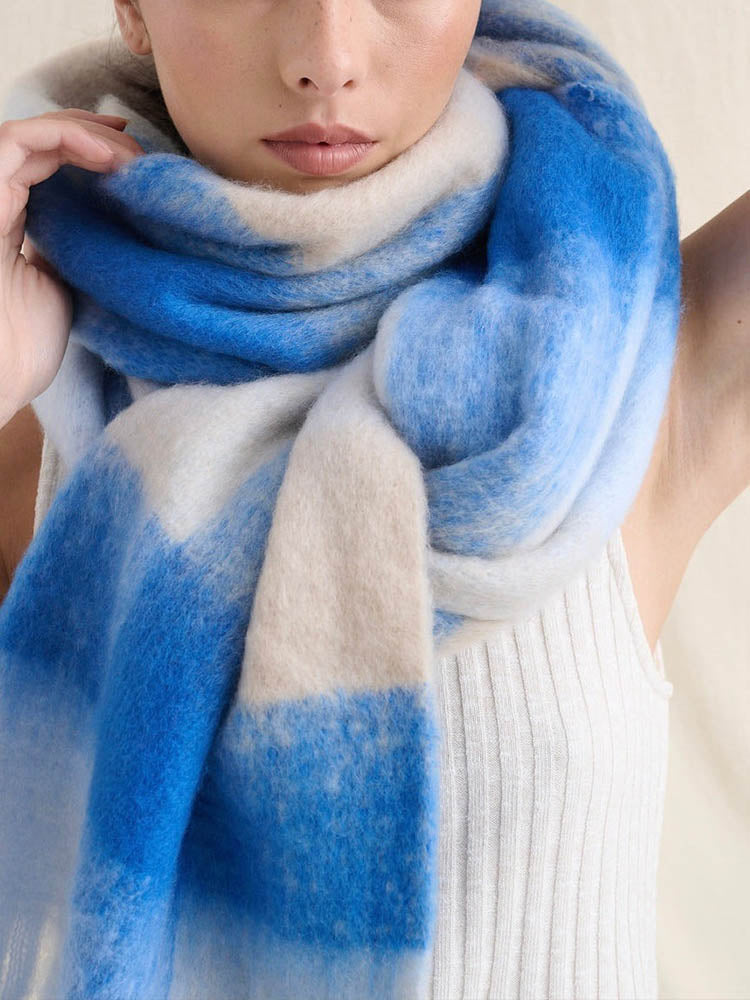 Women's Warm Ultra Soft Fluffy Scarf