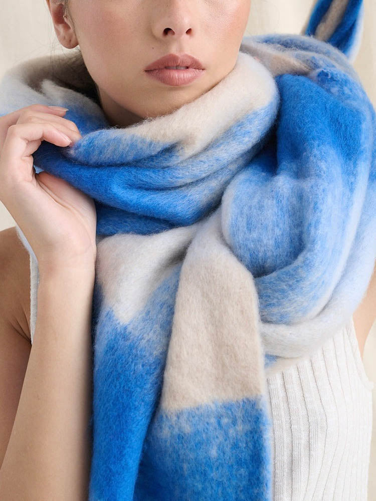 Women's Warm Ultra Soft Fluffy Scarf