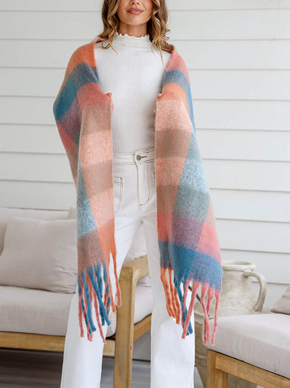 Women's Warm Ultra Soft Fluffy Scarf