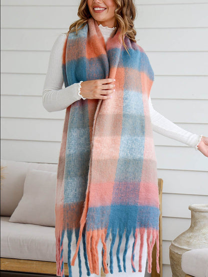 Women's Warm Ultra Soft Fluffy Scarf