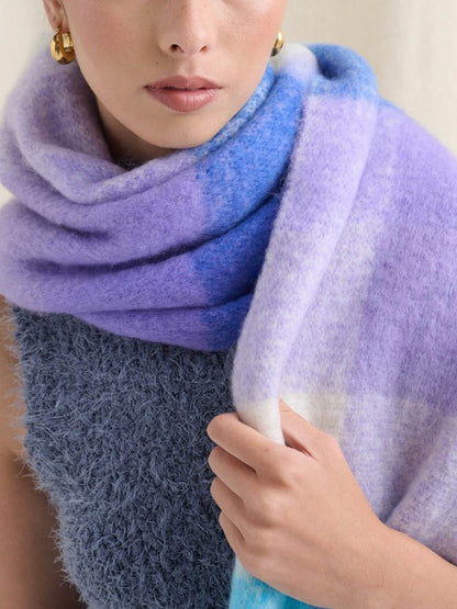 Women's Warm Ultra Soft Fluffy Scarf