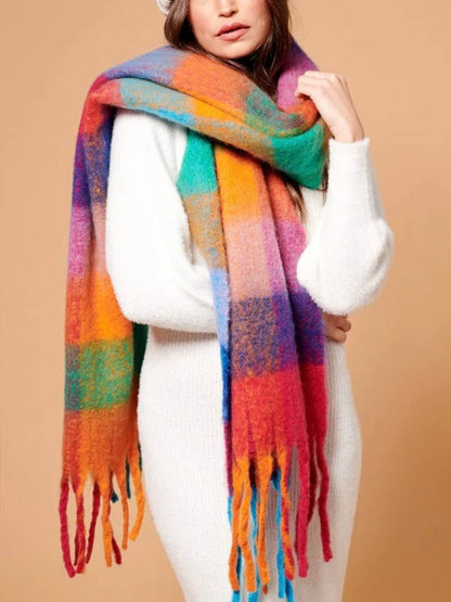 Women's Warm Ultra Soft Fluffy Scarf