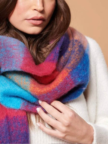 Women's Warm Ultra Soft Fluffy Scarf