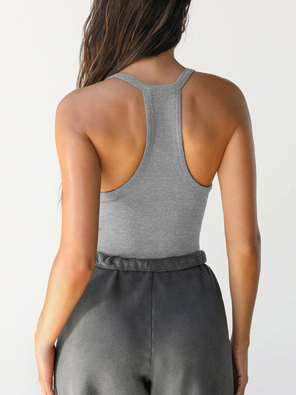 Women's V Neck Racerback Tank