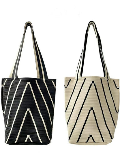 Double-Sided Knitted Bags