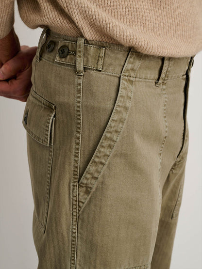 Men's Herringbone Fatigue Field Pants