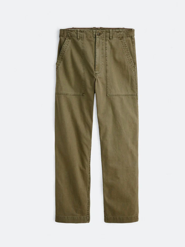 Men's Herringbone Fatigue Field Pants