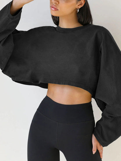 Women's Loose Fit Vintage Cropped