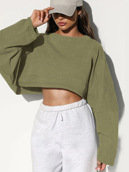 Women's Loose Fit Vintage Cropped